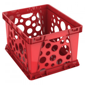Large File Crate, Red