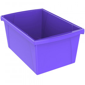 Medium Classroom Storage Bin, Purple