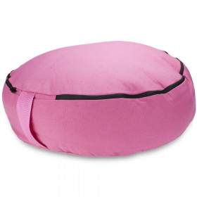 Pink 18 Round Zafu Meditation Cushion"