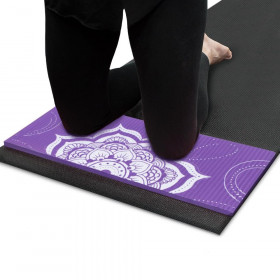 Chakra Art Yoga Knee Pad -  Lilac