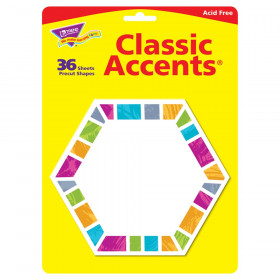 Color Harmony Hexa-stripes Classic Accents, 36 ct