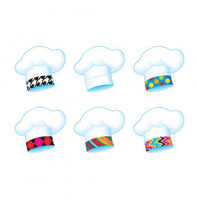 Chef's Hats The Bake Shop Classic Accents Var. Pk, 36 ct