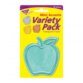 I  Metal Apples Mini Accents Variety Pack, 36 ct