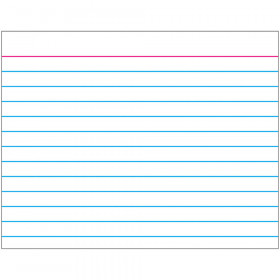 Index Card (white) Wipe-Off® Chart