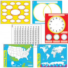 Charts & Maps Wipe-Off® Combo Pack