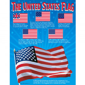 The United States Flag Learning Chart