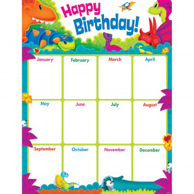 Birthday Dino-Mite Pals™ Learning Chart