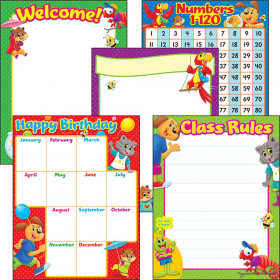 Playtime Pal Learning Chart Combo Pack Set Of 5