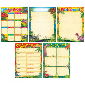 Discovering Dinosaurs™ Learning Charts Combo Pack