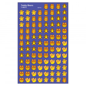 Teddy Bears superShapes Stickers, 800 ct