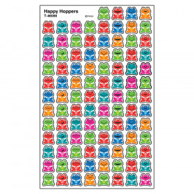 Happy Hoppers superShapes Stickers, 800 ct