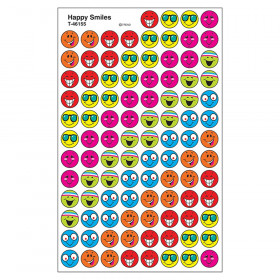 Happy Smiles superSpots Stickers, 800 ct