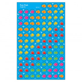Fun Fish superSpots Stickers, 800 ct
