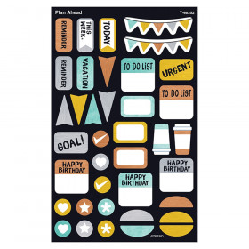 I  Metal Plan Ahead superShapes Stickers - Large, 304 Count