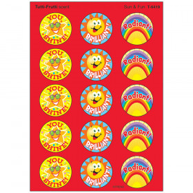 Sun & Fun/Tutti-Frutti Stinky Stickers® – Large Round