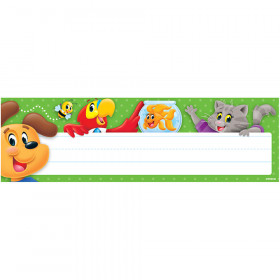 Playtime Pal Desk Toppers Nameplate Bold Toppers Variety 36Ct