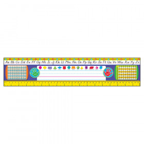 Grades 2-3 Modern Desk Toppers Ref. Name Plates, 36 ct
