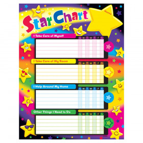 Emoji Stars Success Charts, 25 ct