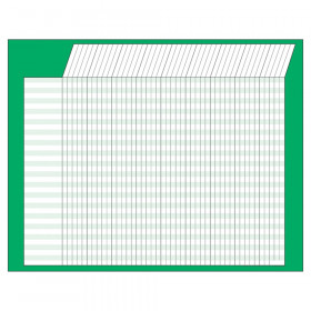 Green Horizontal Incentive Chart, 22" x28"