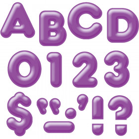 Purple 2-Inch 3-D Uppercase Ready Letters®