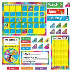Year Around Calendar Bulletin Board Set