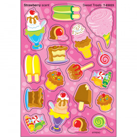 Sweet Treats/Strawberry Stinky Stickers® – Mixed Shapes