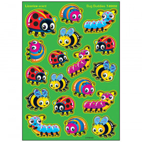 Bug Buddies/Licorice Stinky Stickers® – Mixed Shapes
