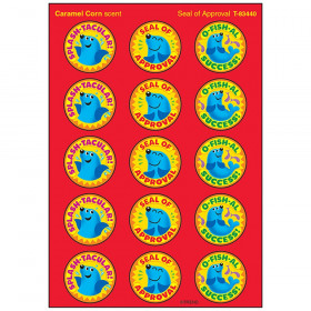 Seal of Approval/Caramel Corn Stinky Stickers, 60 ct.