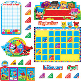 BlockStars!® Calendar Bulletin Board Set