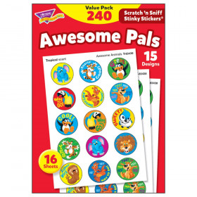 Awesome Pals Stinky Stickers Value Pack, 240 ct.