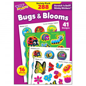 Bugs & Blooms Stinky Stickers Variety Pack, 288 ct.