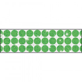 Big Dots Green Bolder Borders® – Sparkle Plus
