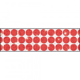 Big Dots Red Bolder Borders® – Sparkle Plus