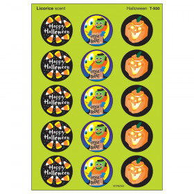 Halloween/Licorice Stinky Stickers, 60 ct.