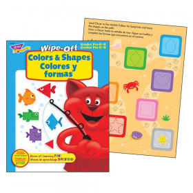 Colors & Shapes/Colores y formas Wipe-Off Book