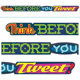 Think BEFORE YOU Tweet! ARGUS® Banner – 10 Feet
