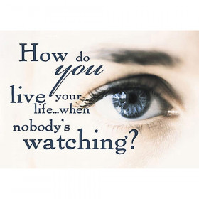 How do you live your life… ARGUS® Poster