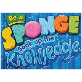Be a sponge. Soak up the knowledge. ARGUS® Poster