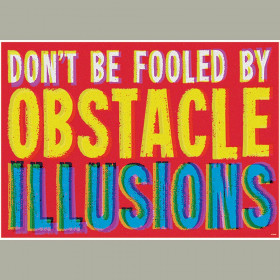 DON'T BE FOOLED BY OBSTACLE... ARGUS® Poster