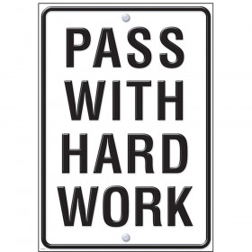 Pass With Hard Work ARGUS® Poster