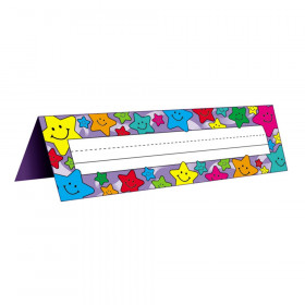 Happy Stars Tented Name Plates, Pack of 36