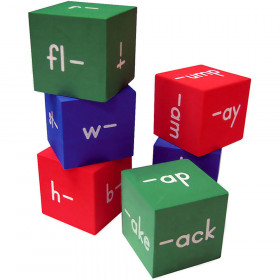 Foam Word Families Cubes