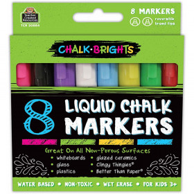 Chalk Brights Liquid Chalk Markers - 8-pack
