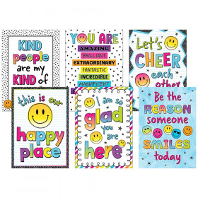 Brights 4Ever Positive Posters, Set of 6