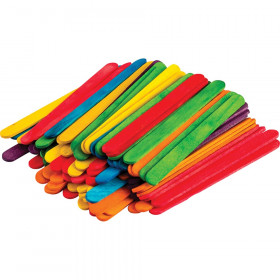 STEM Basics, Multicolor Craft Sticks (250)
