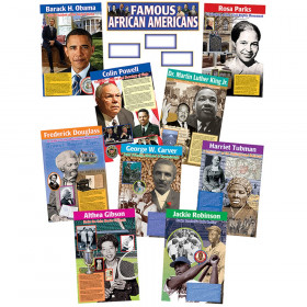 Famous African Americans Bulletin Board Display Set