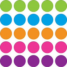 Bright Colors Circles Mini Accents