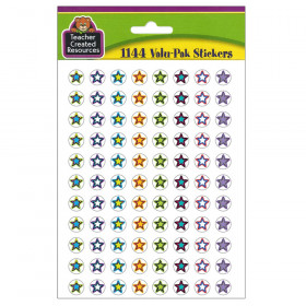 Fancy Stars 2 Mini Stickers Valu-Pak