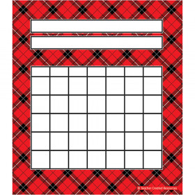 Red Plaid Incentive Charts