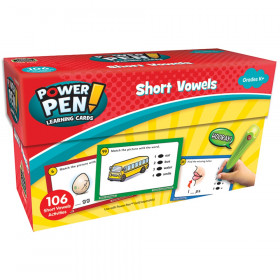 Power Pen Learning Cards: Short Vowels